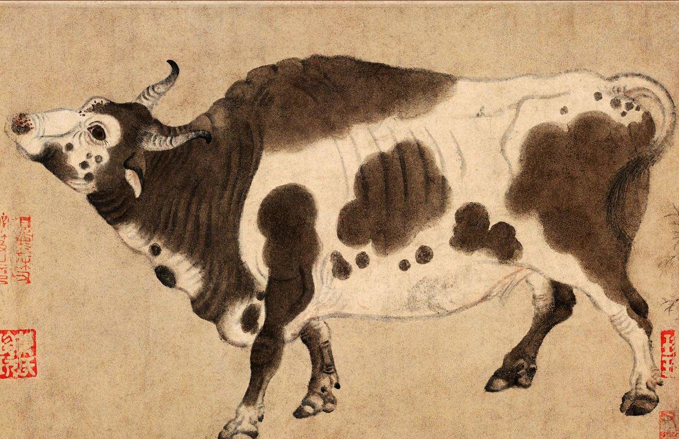 传世名画《五牛图》欣赏