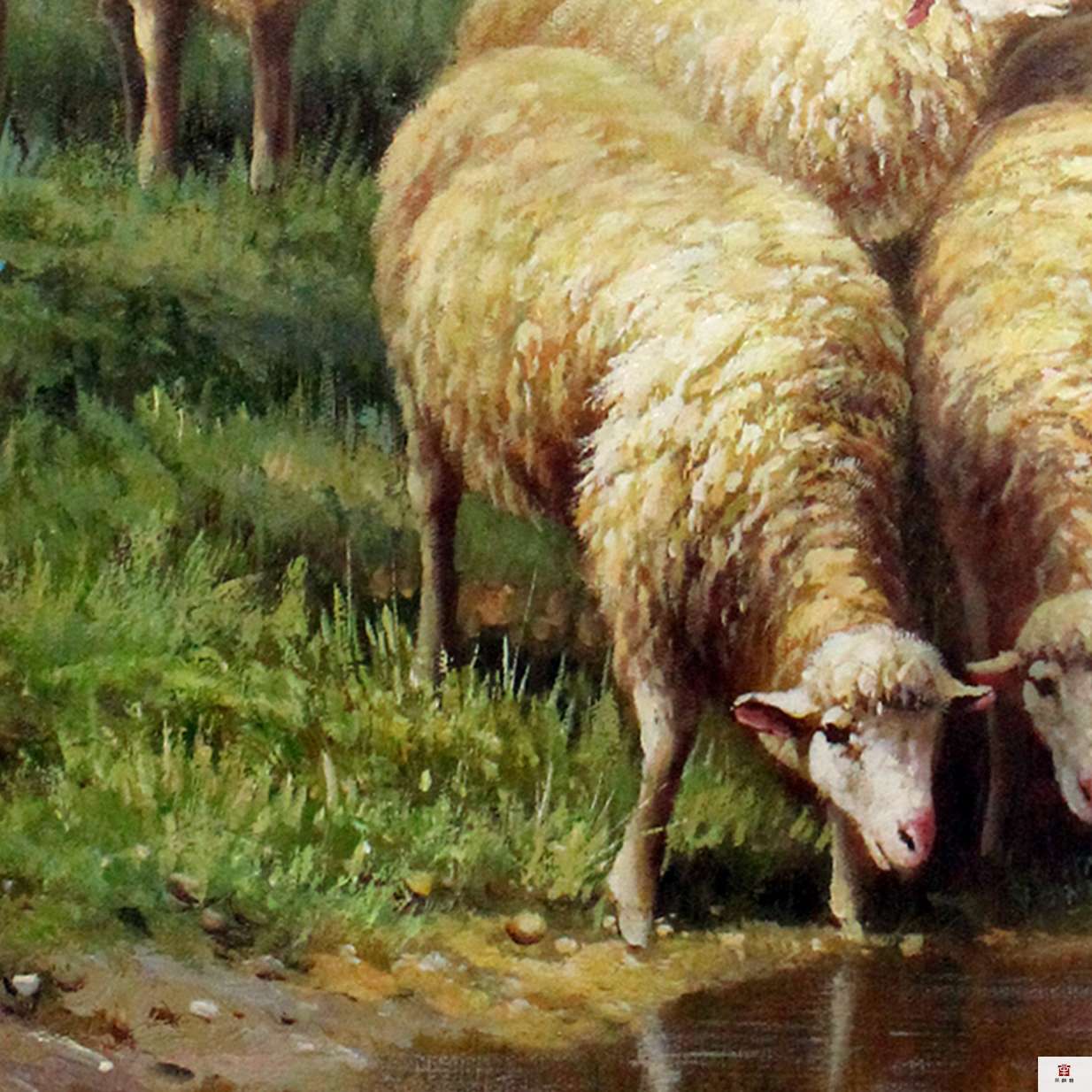 羊年画羊 - 苏州半亩(红枫叶)墙绘公司